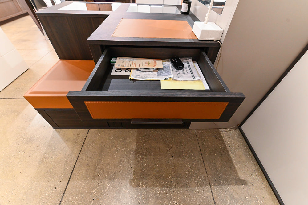 Modern Natural Wood Toned Complete Wardrobe Closet System