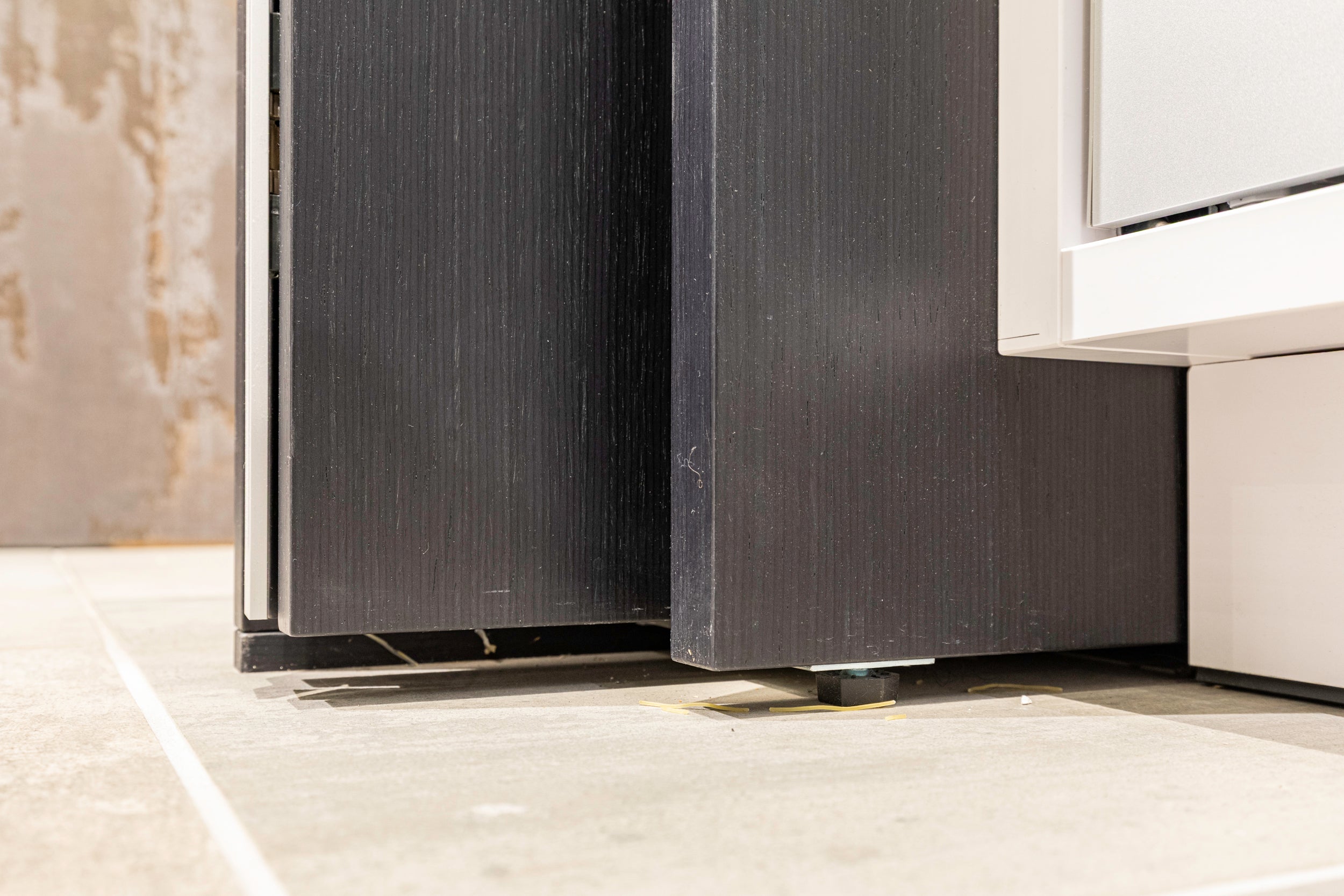eggersmann USA E-Line Graphite Black Bi-Fold Pocket Door Pantry Wall