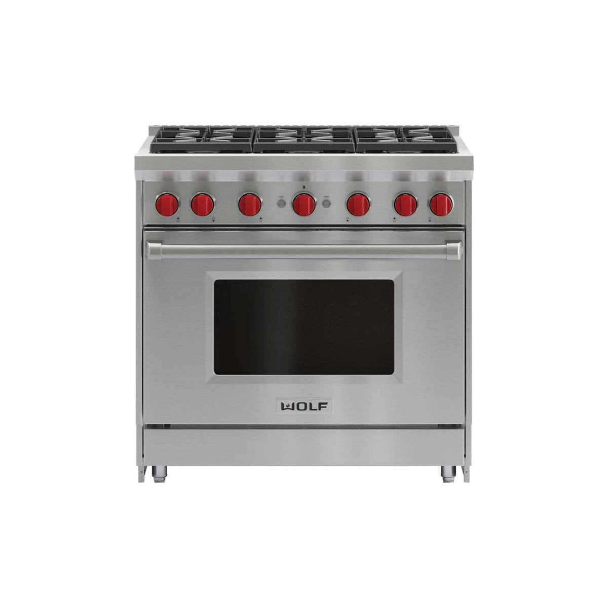 Wolf GR366 36" Stainless Steel Pro-Style Gas Range