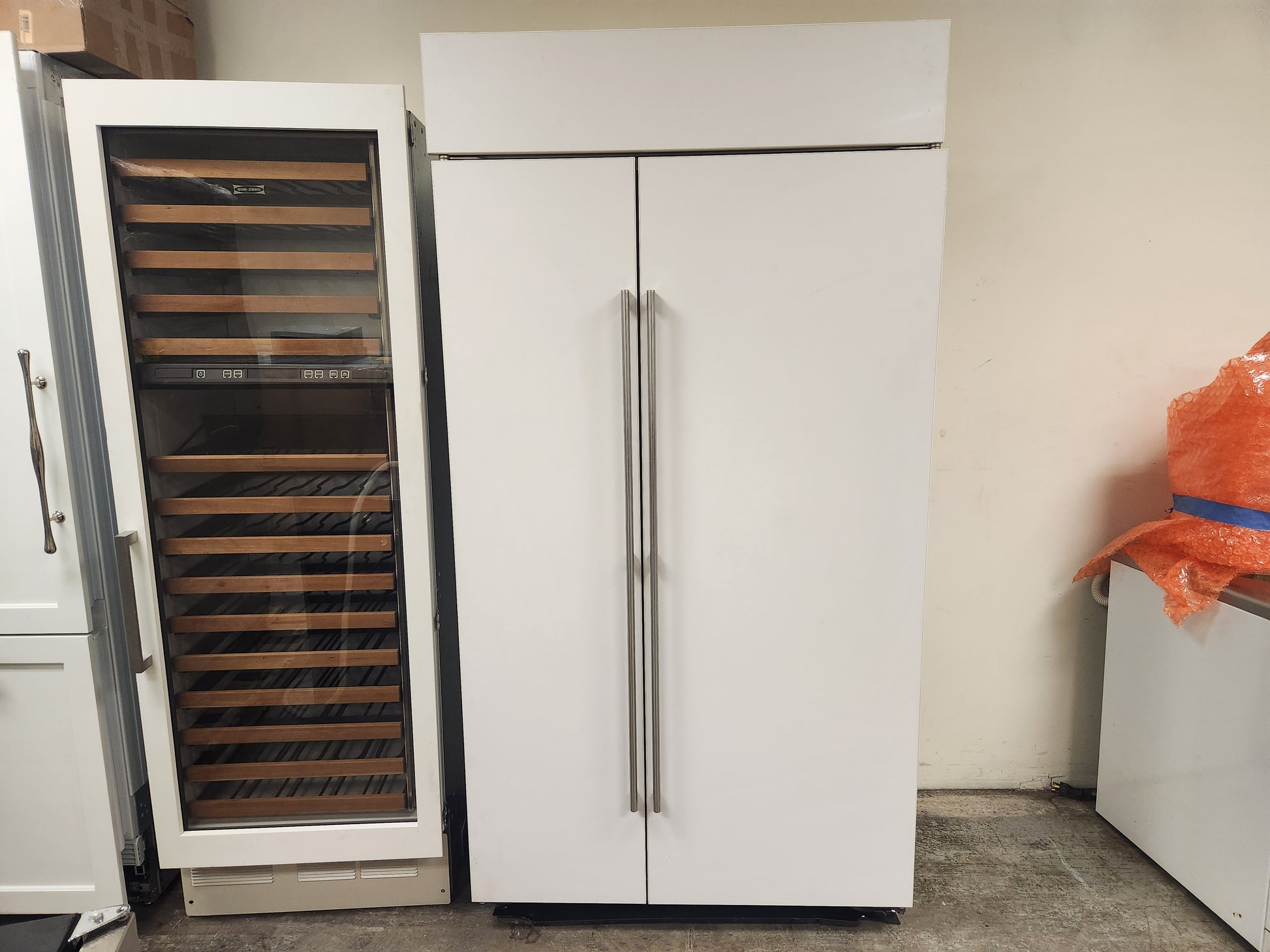 Sub-Zero BI-48SD/0 48" Paneled Side by Side Refrigerator, 2013