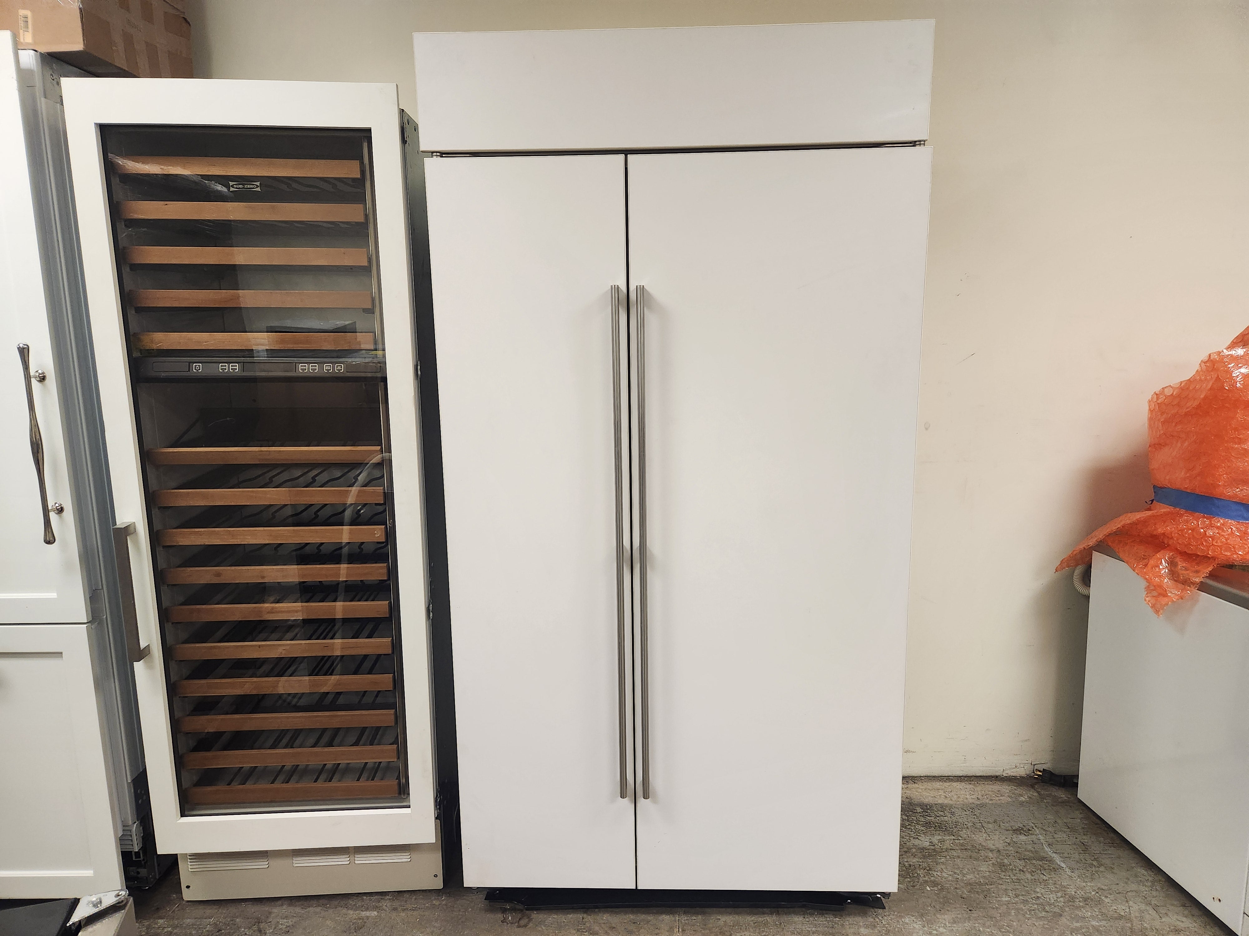 Sub-Zero BI-48SD/0 48" Paneled Side by Side Refrigerator, 2013