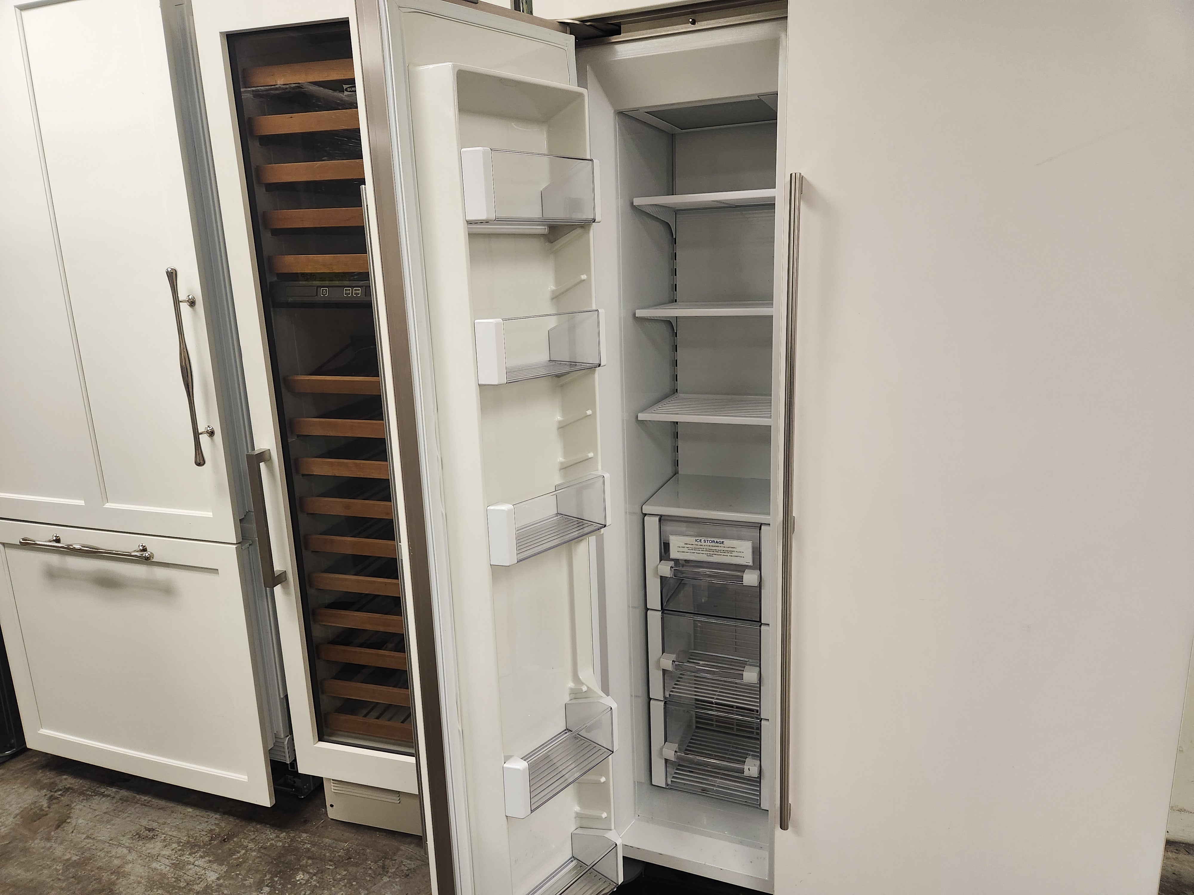 Sub-Zero BI-48SD/0 48" Paneled Side by Side Refrigerator, 2013