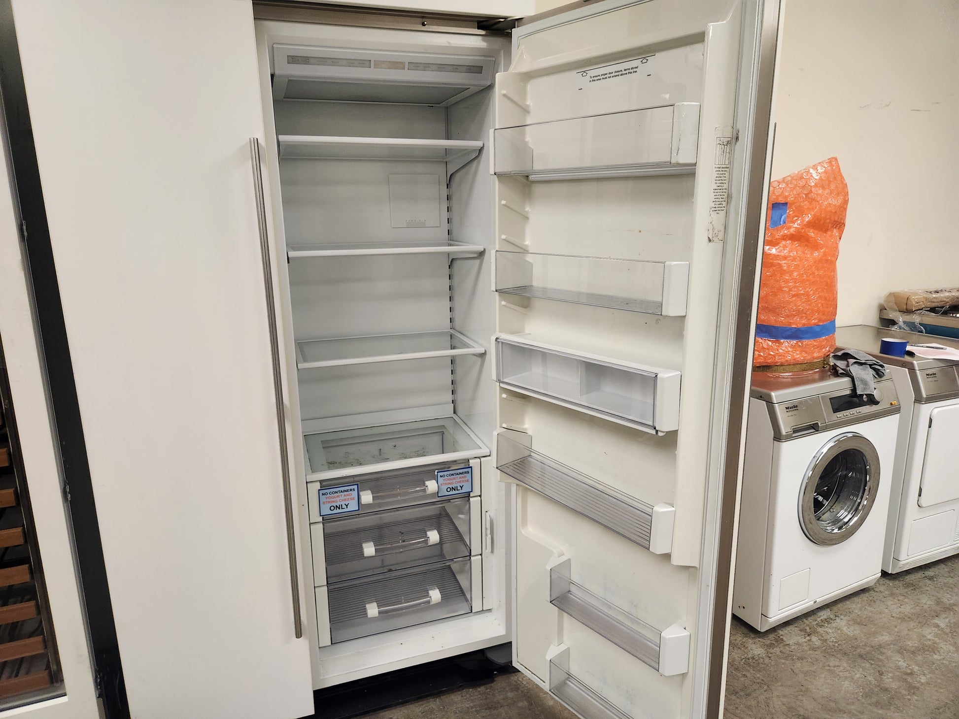 Sub-Zero BI-48SD/0 48" Paneled Side by Side Refrigerator, 2013