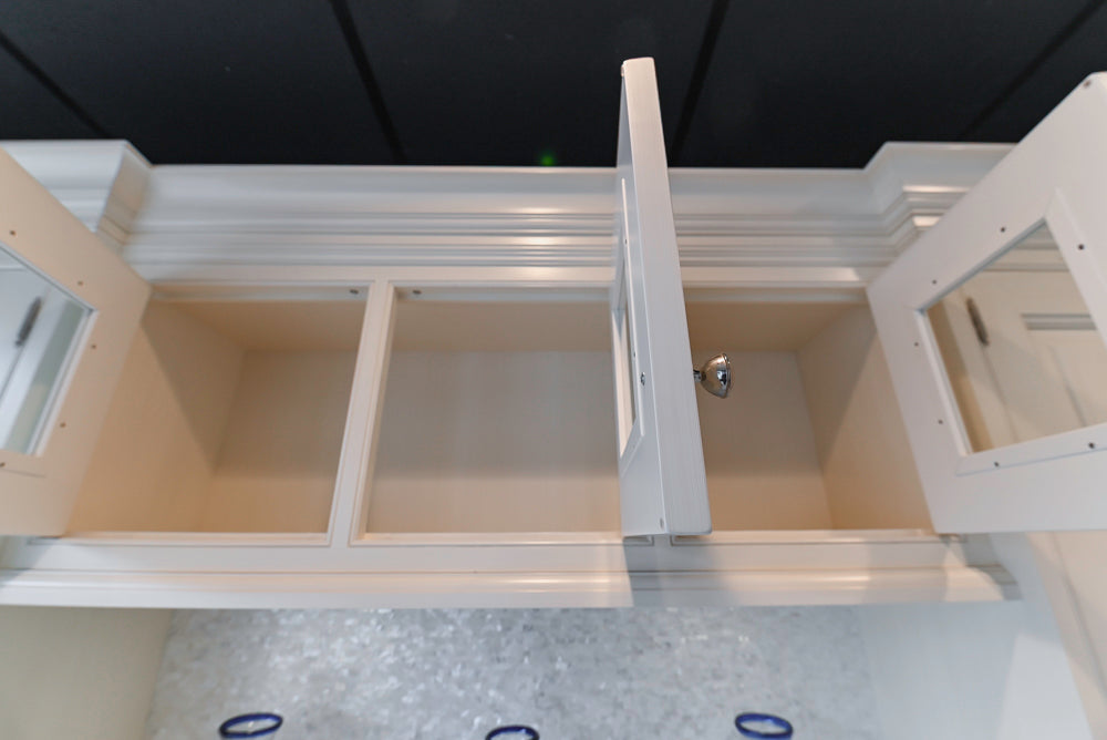 Showcase Transitional White Kitchen with Marble Countertops and La Cornue Chateau 120 Range with French Top