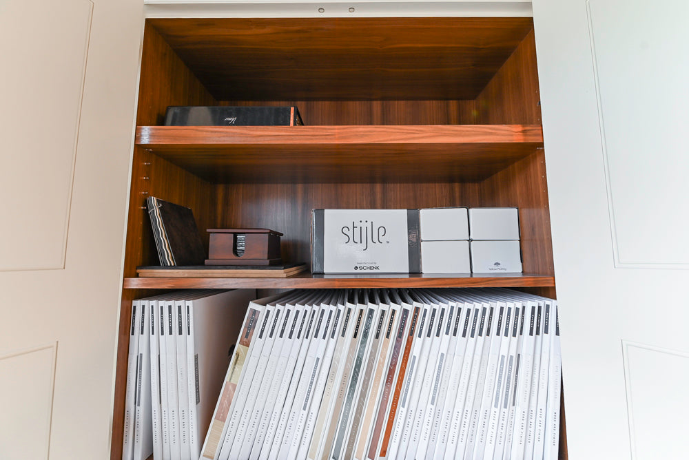 Showcase Transitional White Kitchen with Marble Countertops and La Cornue Chateau 120 Range with French Top