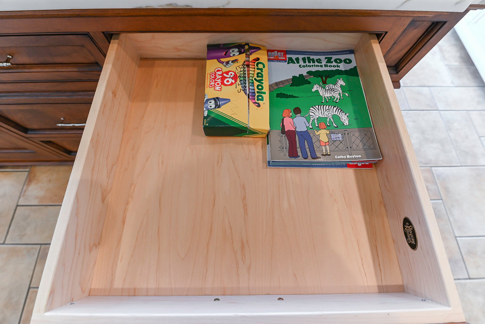 Showcase Transitional White Kitchen with Marble Countertops and La Cornue Chateau 120 Range with French Top