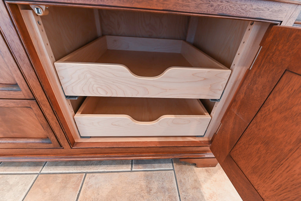 Showcase Transitional White Kitchen with Marble Countertops and La Cornue Chateau 120 Range with French Top