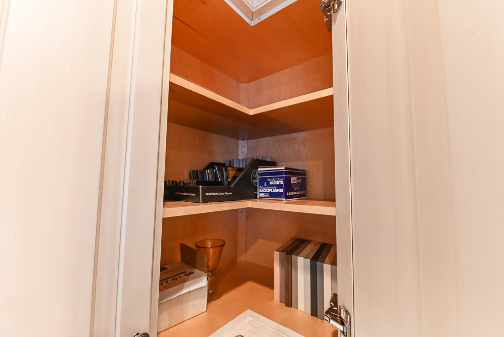 Signature Custom Traditional White Kitchen with Granite Countertops and Appliances