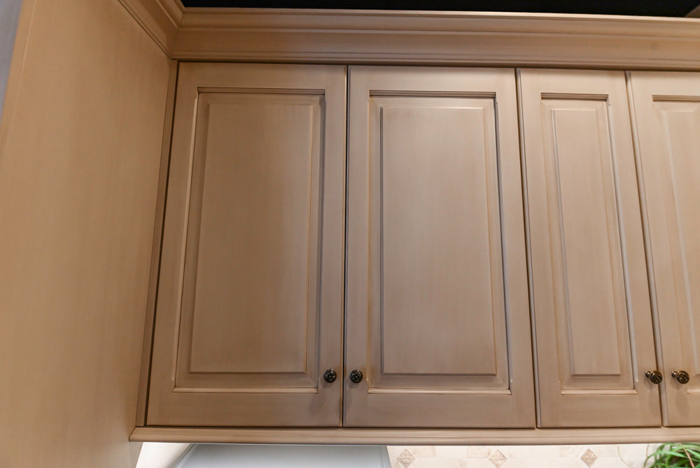 Signature Custom Traditional White Kitchen with Granite Countertops and Appliances