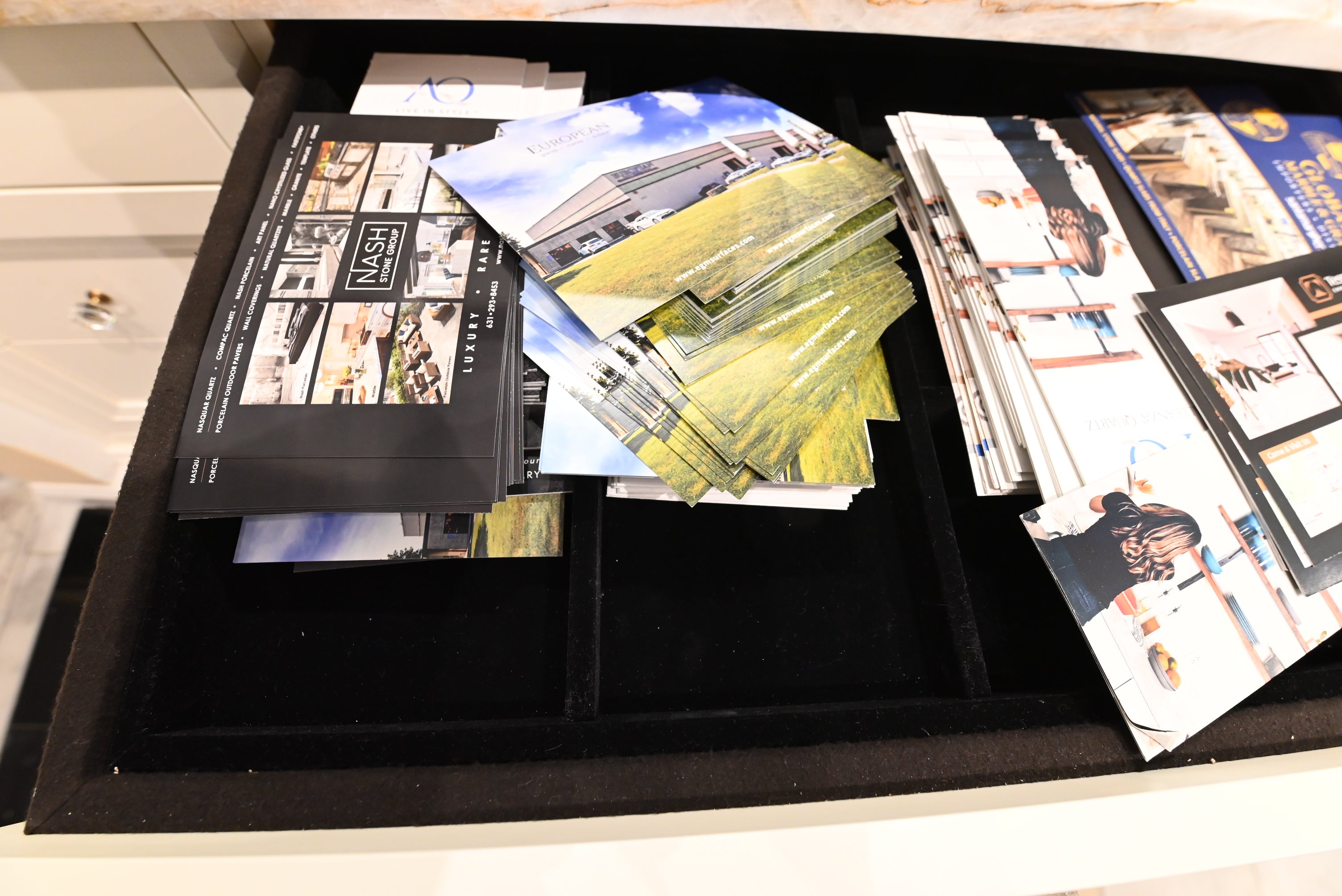 Dutch Made Traditional 78" Cream Wooden Cabinet Makeup Vanity Station