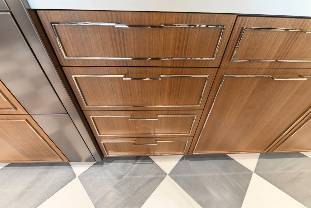 St. Charles Modern Eucalyptus and White Satin Sheen Kitchenette
