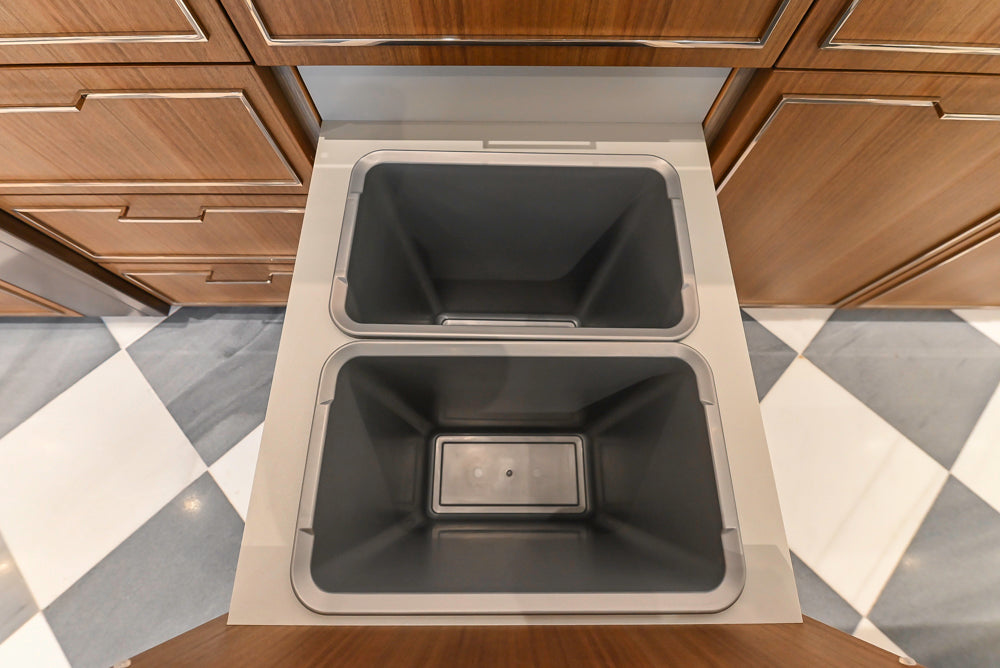 St. Charles Modern Eucalyptus and White Satin Sheen Kitchenette
