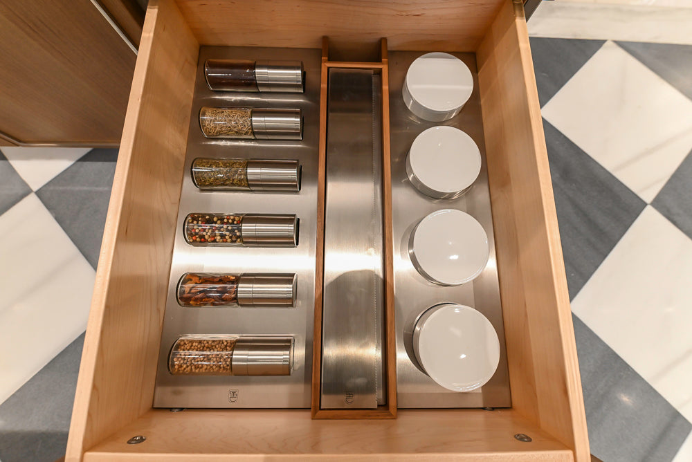 St. Charles Modern Eucalyptus and White Satin Sheen Kitchenette