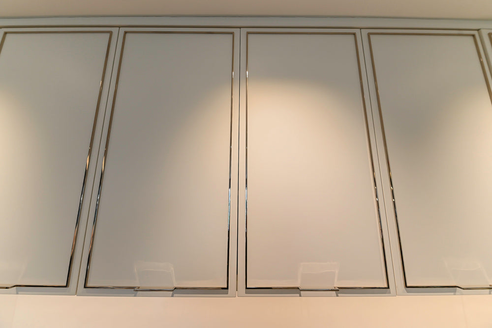 St. Charles Modern Eucalyptus and White Satin Sheen Kitchenette