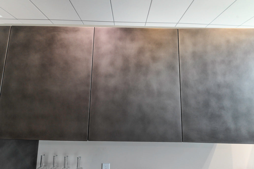 Aster Cucine Modern Lacquered with Metallic Finish Kitchen & Island