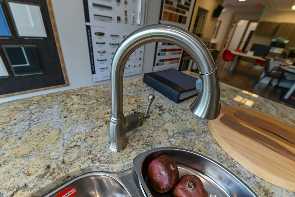 "The Waverly" Traditional Olive Green Kitchen with Island & Appliances