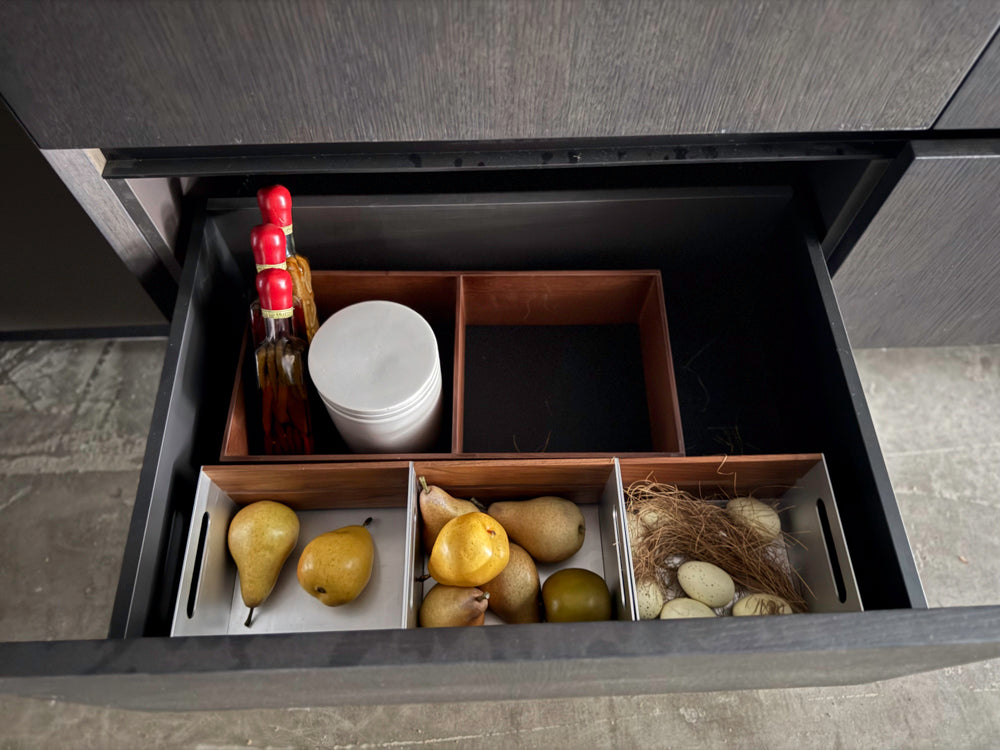 Binova Modern Kitchen System with Island & Pitt Cooktop