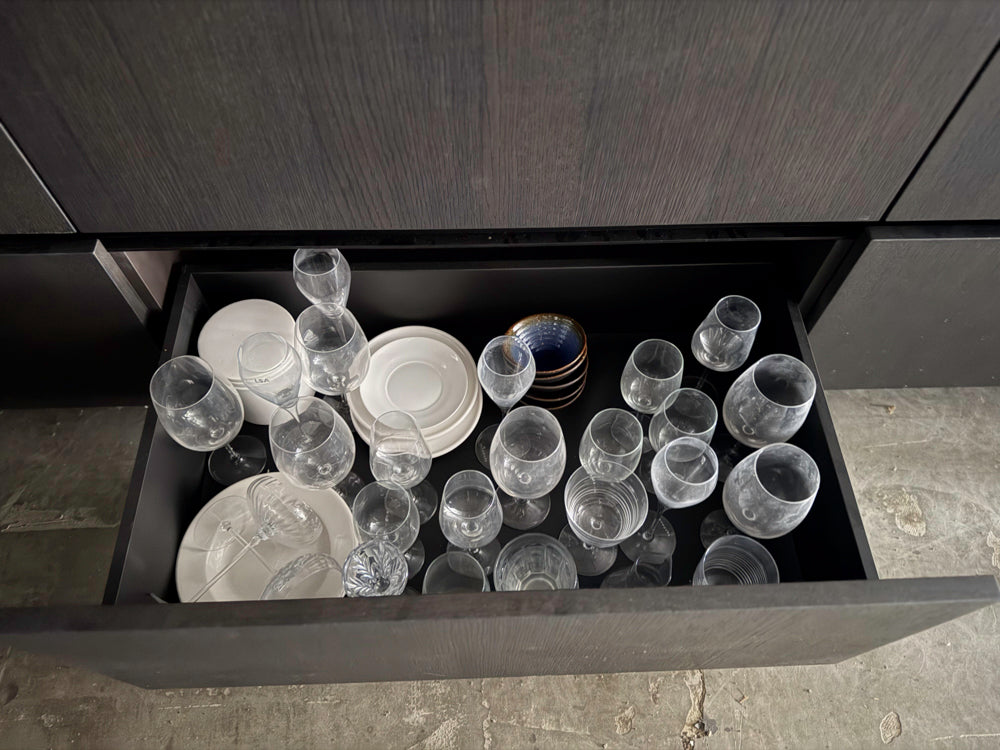 Binova Modern Kitchen System with Island & Pitt Cooktop