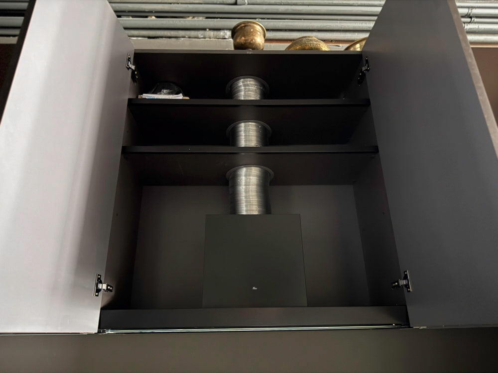 Binova Modern Kitchen System with Island & Pitt Cooktop