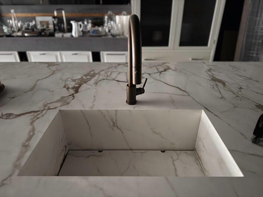 Binova Modern Kitchen System with Island & Pitt Cooktop