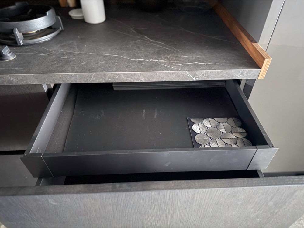 Binova Modern Kitchen System with Island & Pitt Cooktop