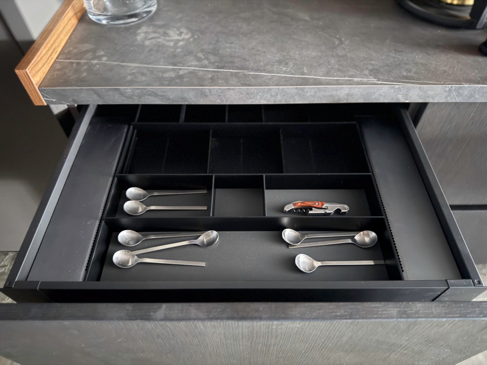 Binova Modern Kitchen System with Island & Pitt Cooktop