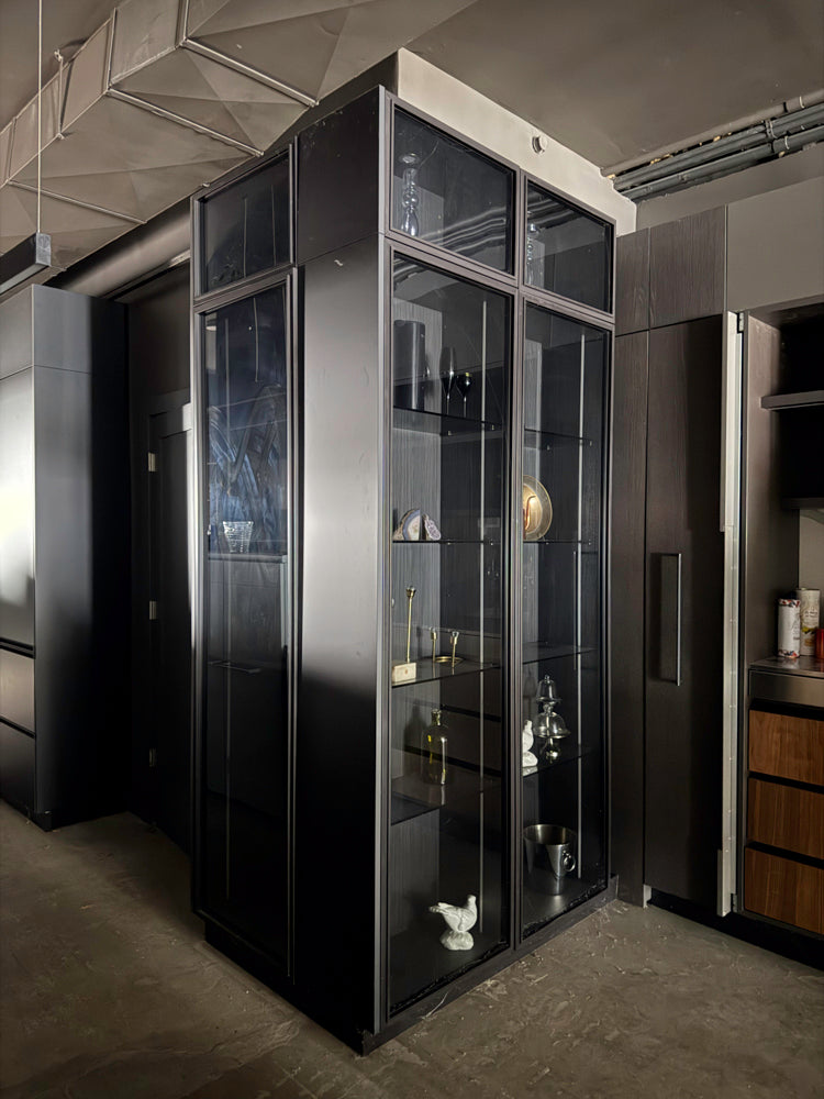 Binova Modern Kitchen System with Island & Pitt Cooktop