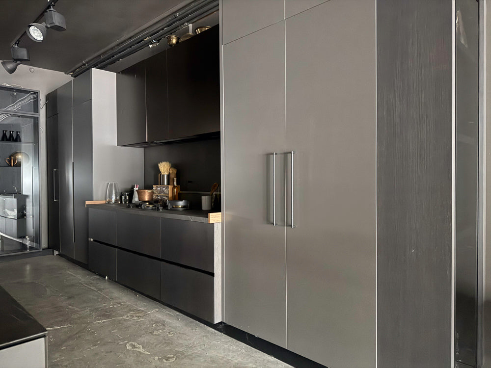 Binova Modern Kitchen System with Island & Pitt Cooktop