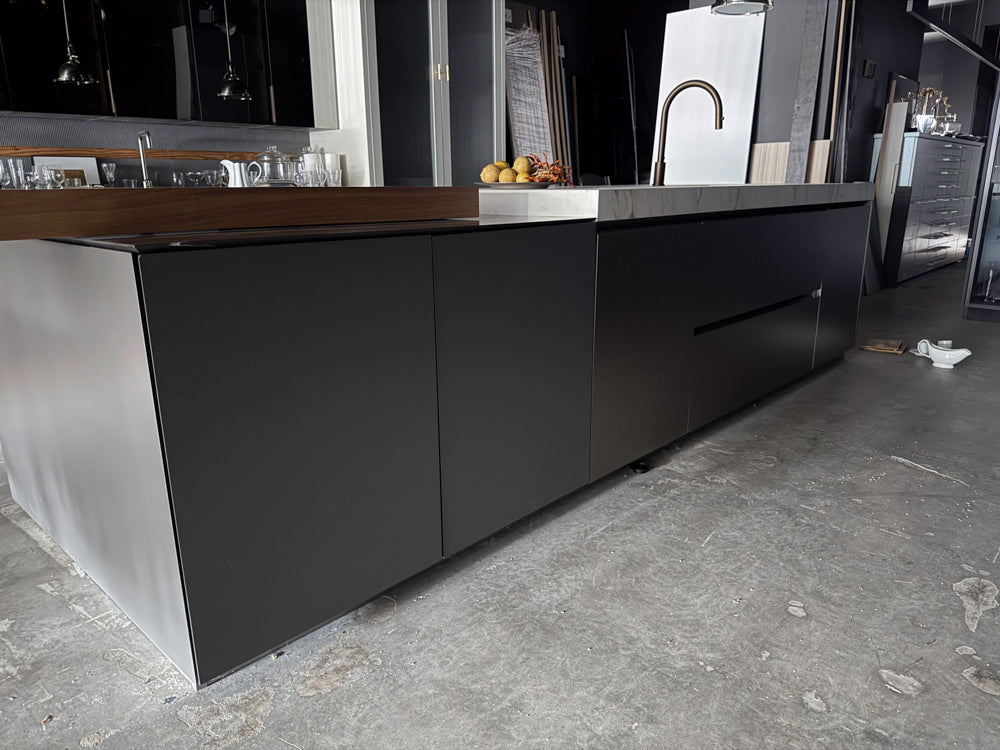 Binova Modern Kitchen System with Island & Pitt Cooktop