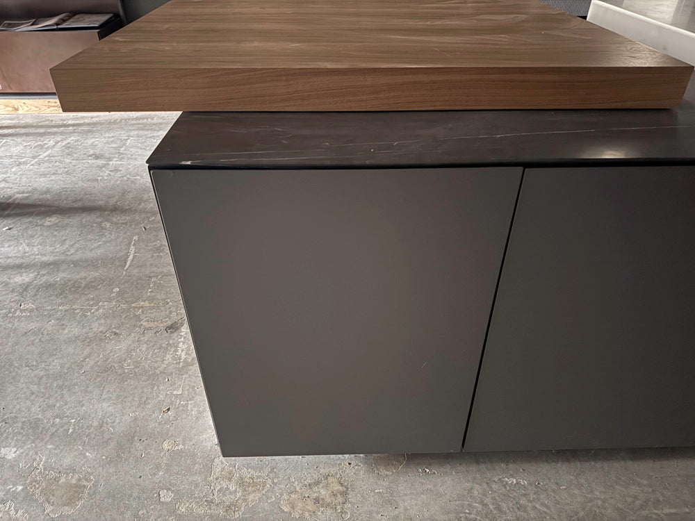 Binova Modern Kitchen System with Island & Pitt Cooktop