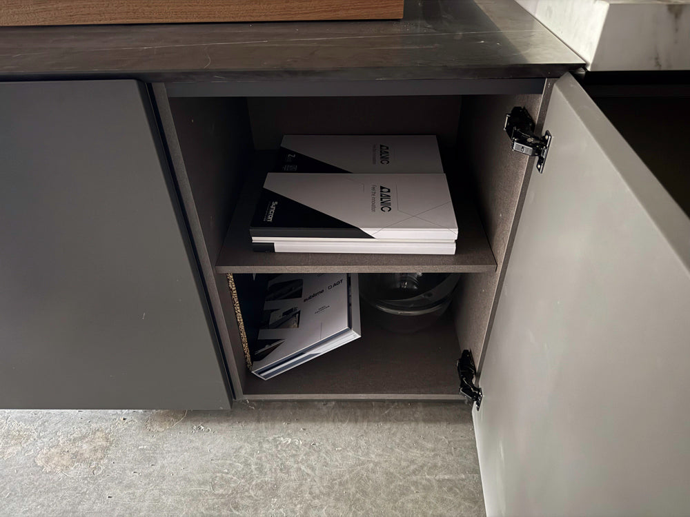 Binova Modern Kitchen System with Island & Pitt Cooktop