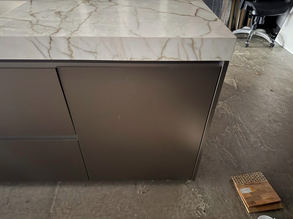 Binova Modern Kitchen System with Island & Pitt Cooktop