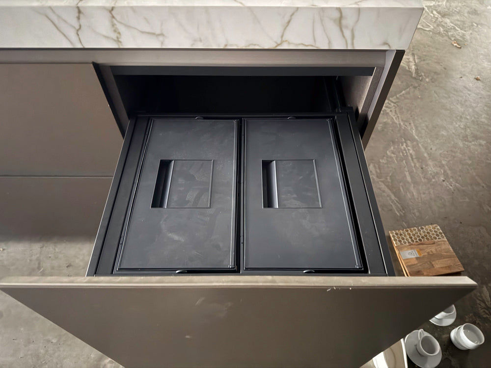 Binova Modern Kitchen System with Island & Pitt Cooktop