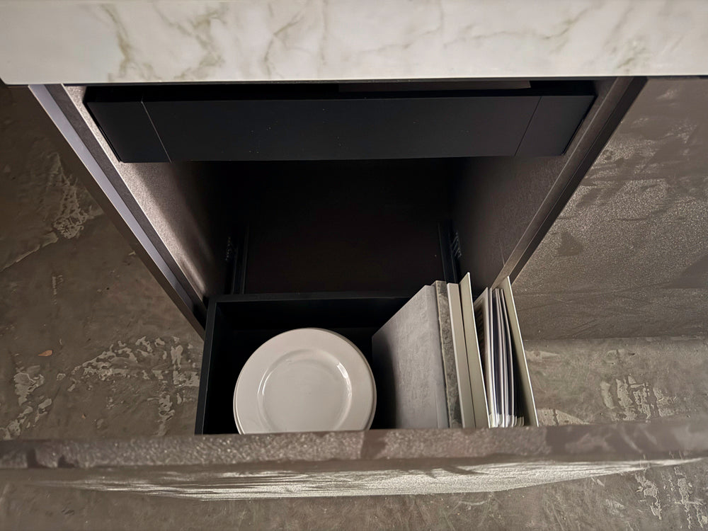 Binova Modern Kitchen System with Island & Pitt Cooktop