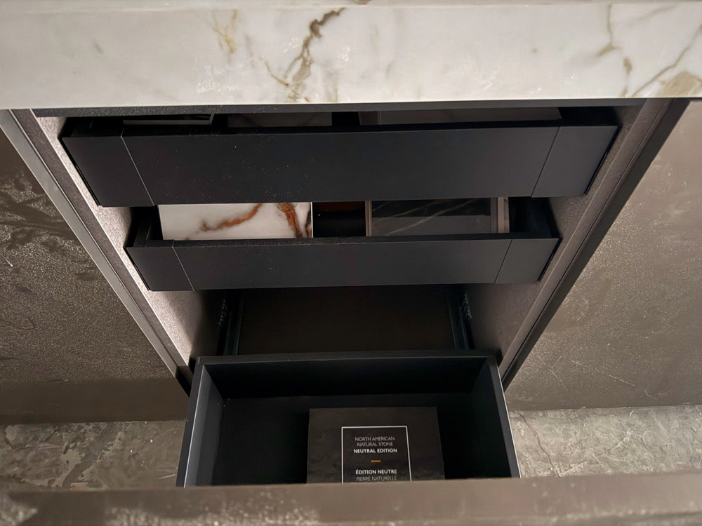 Binova Modern Kitchen System with Island & Pitt Cooktop