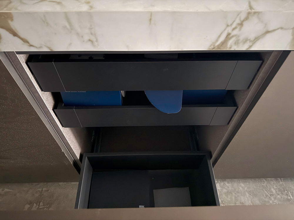 Binova Modern Kitchen System with Island & Pitt Cooktop