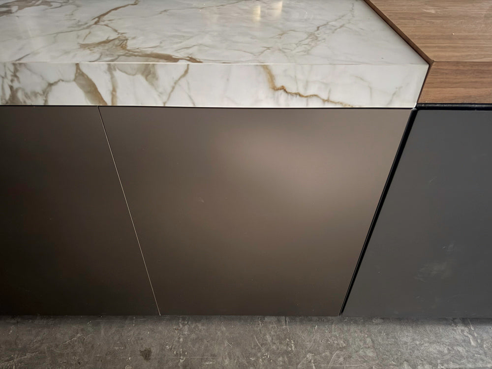 Binova Modern Kitchen System with Island & Pitt Cooktop