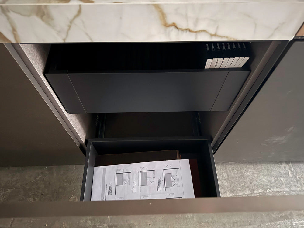 Binova Modern Kitchen System with Island & Pitt Cooktop