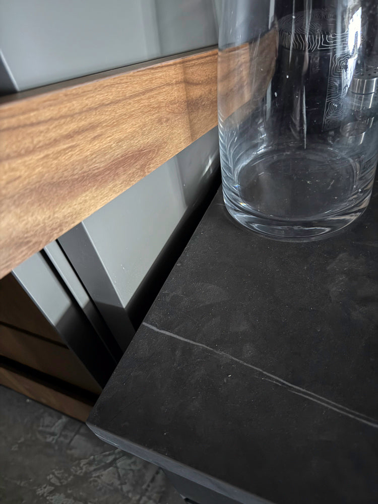 Binova Modern Kitchen System with Island & Pitt Cooktop