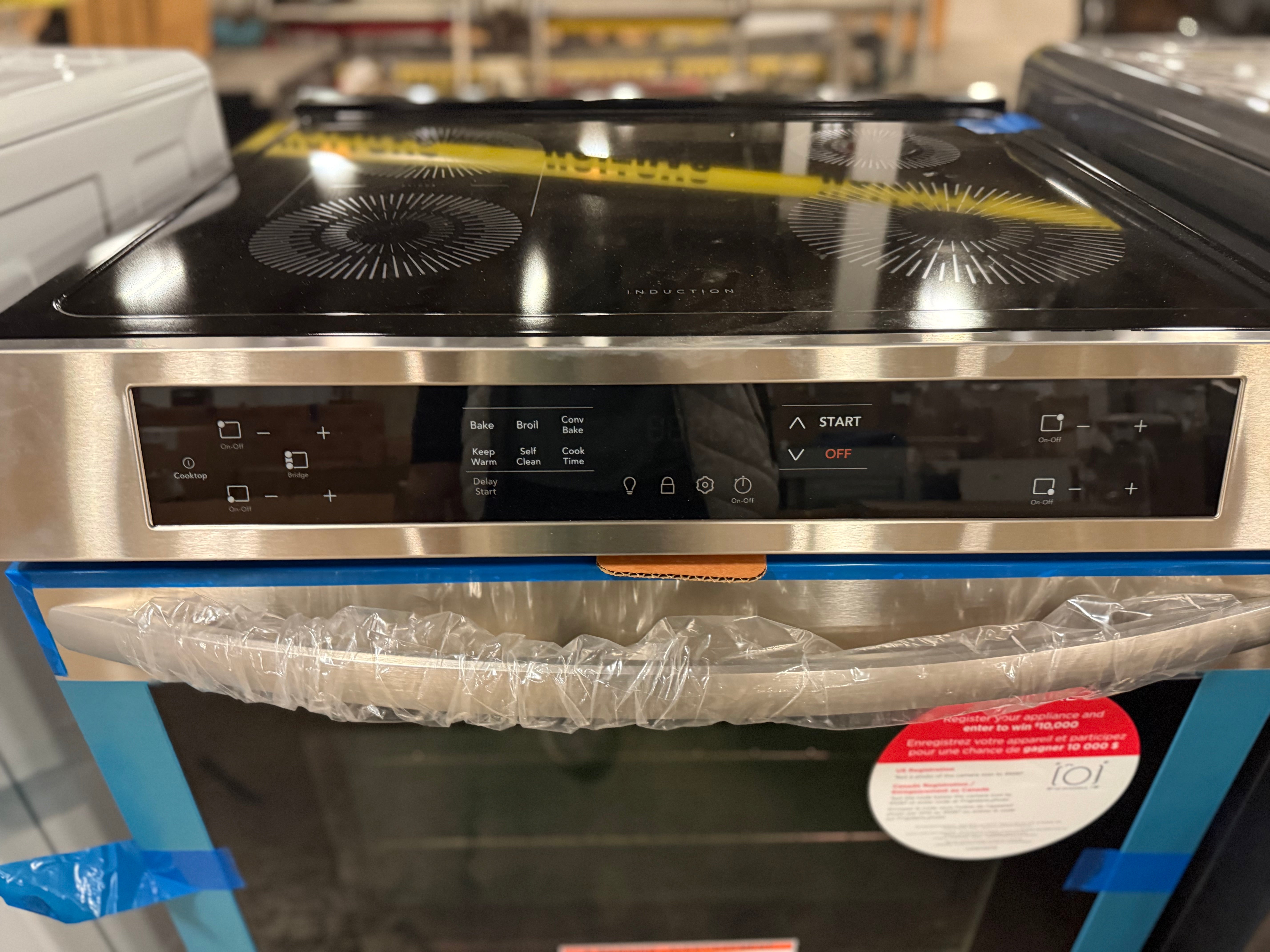 Frigidaire FCFI3083AS 30" Stainless Steel Freestanding Induction Range