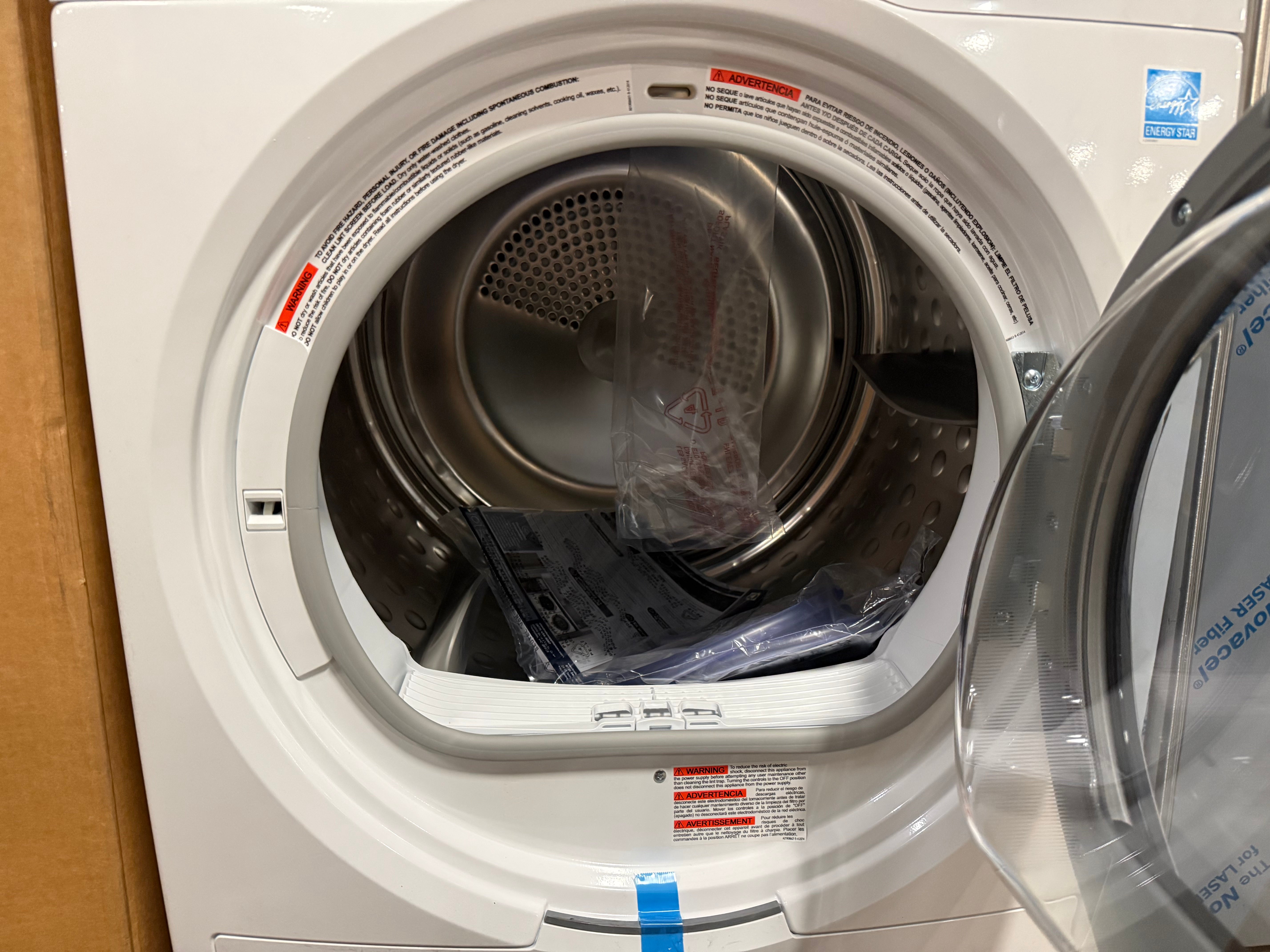 Electrolux ELFE4222AW 24" White Electric Ventless Dryer