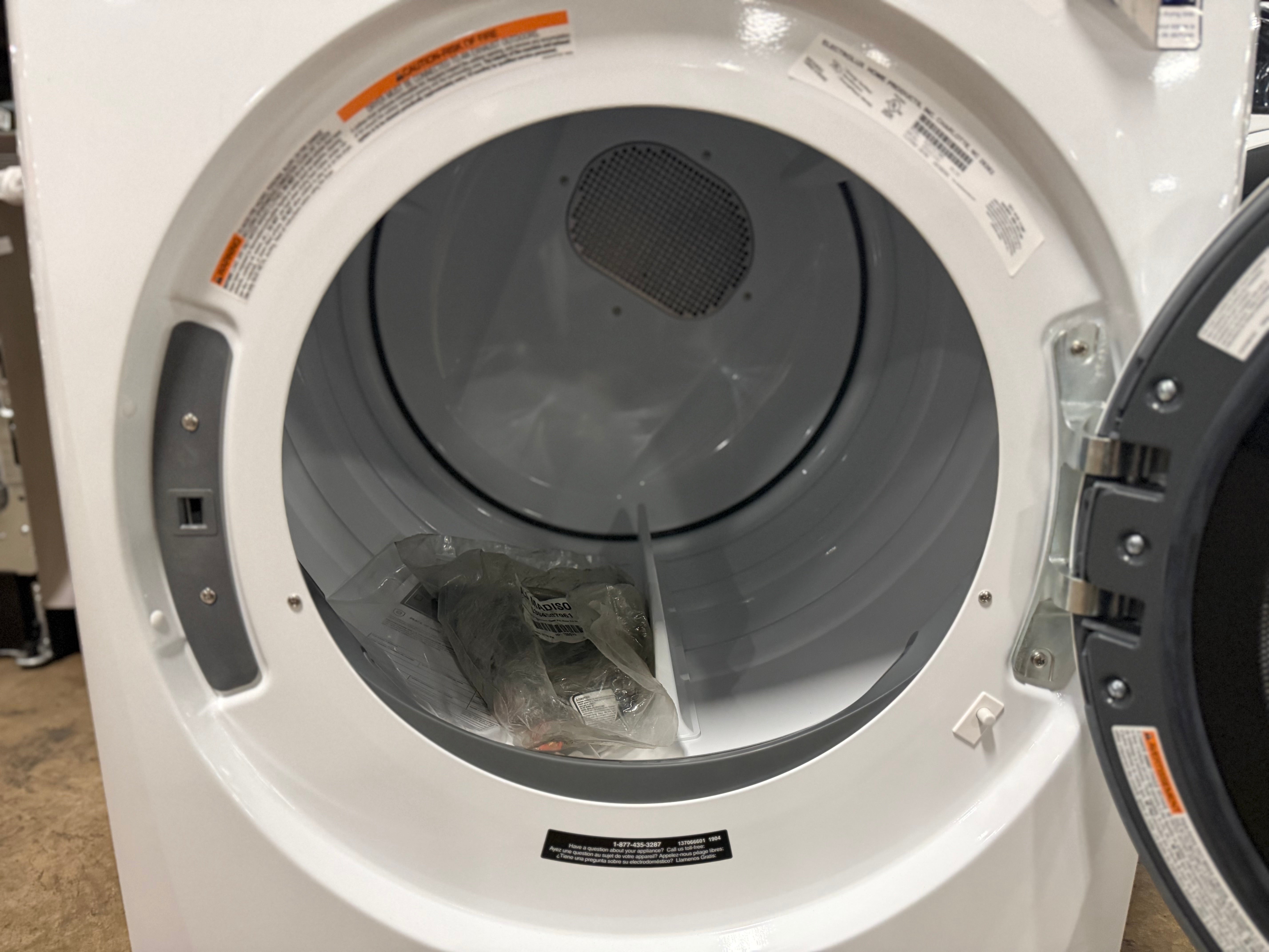 Electrolux ELFG7437AW 27" White Gas Dryer