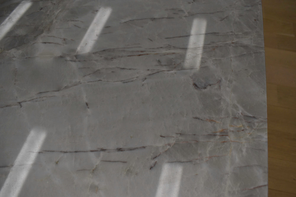 Plato Natural Walnut & Espresso Modern Kitchen with Gaggenau Appliances