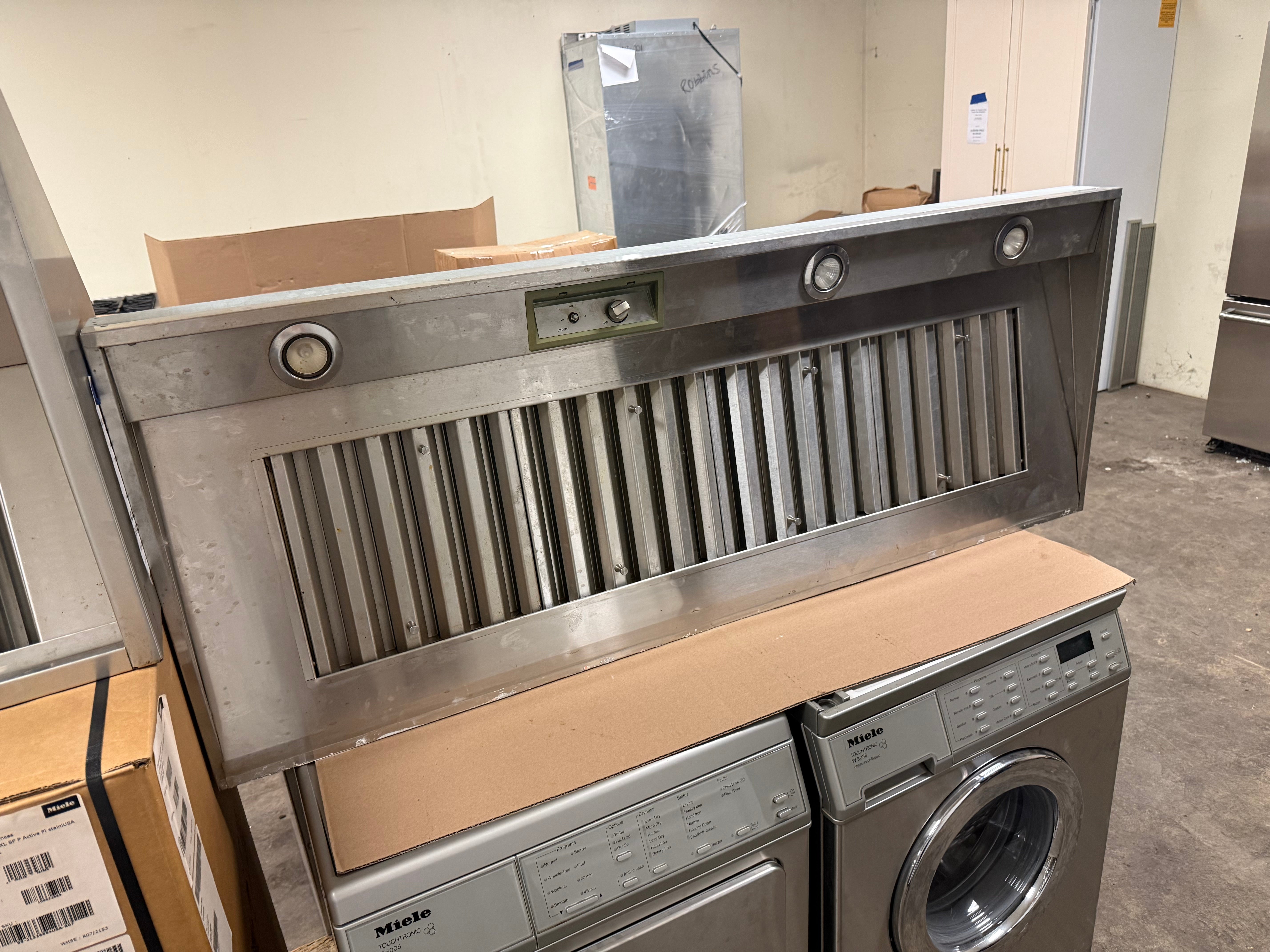 Wolf PL582212 60" Stainless Steel Custom Hood Liner