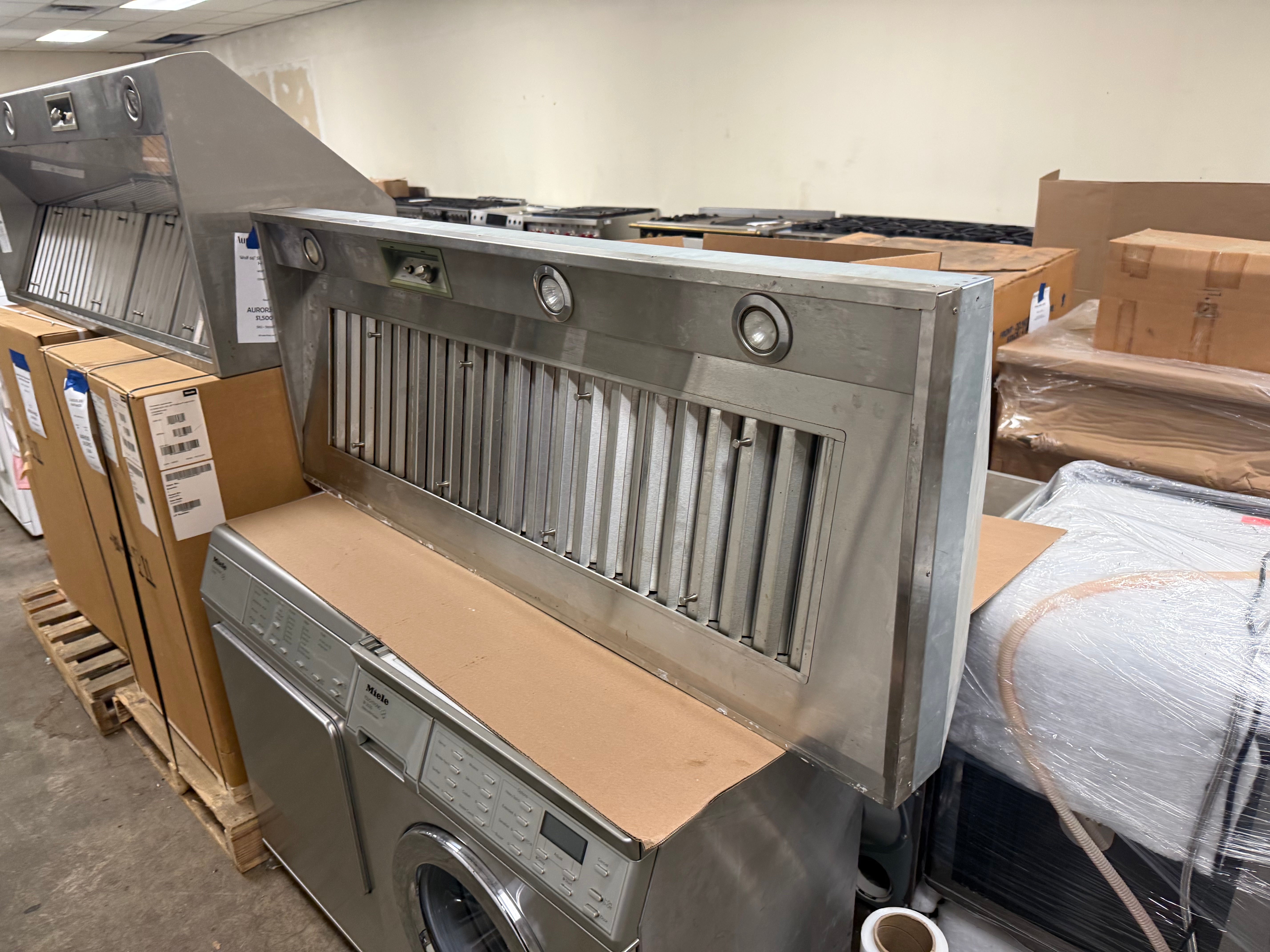 Wolf PL582212 60" Stainless Steel Custom Hood Liner