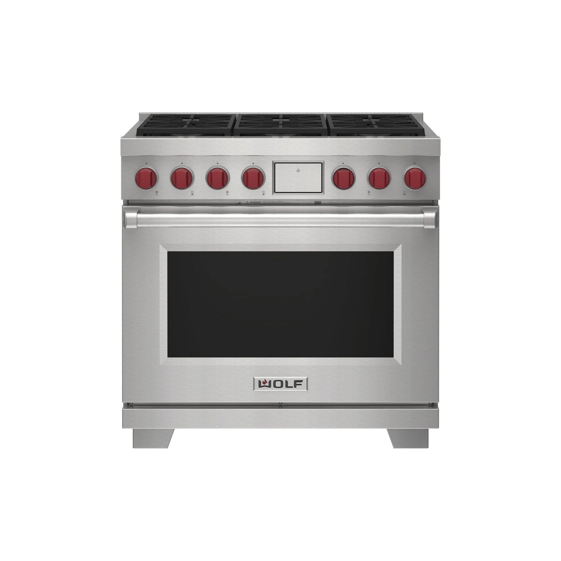 Wolf Certified DF36650/S/P 36" Stainless Steel Dual Fuel Smart Range