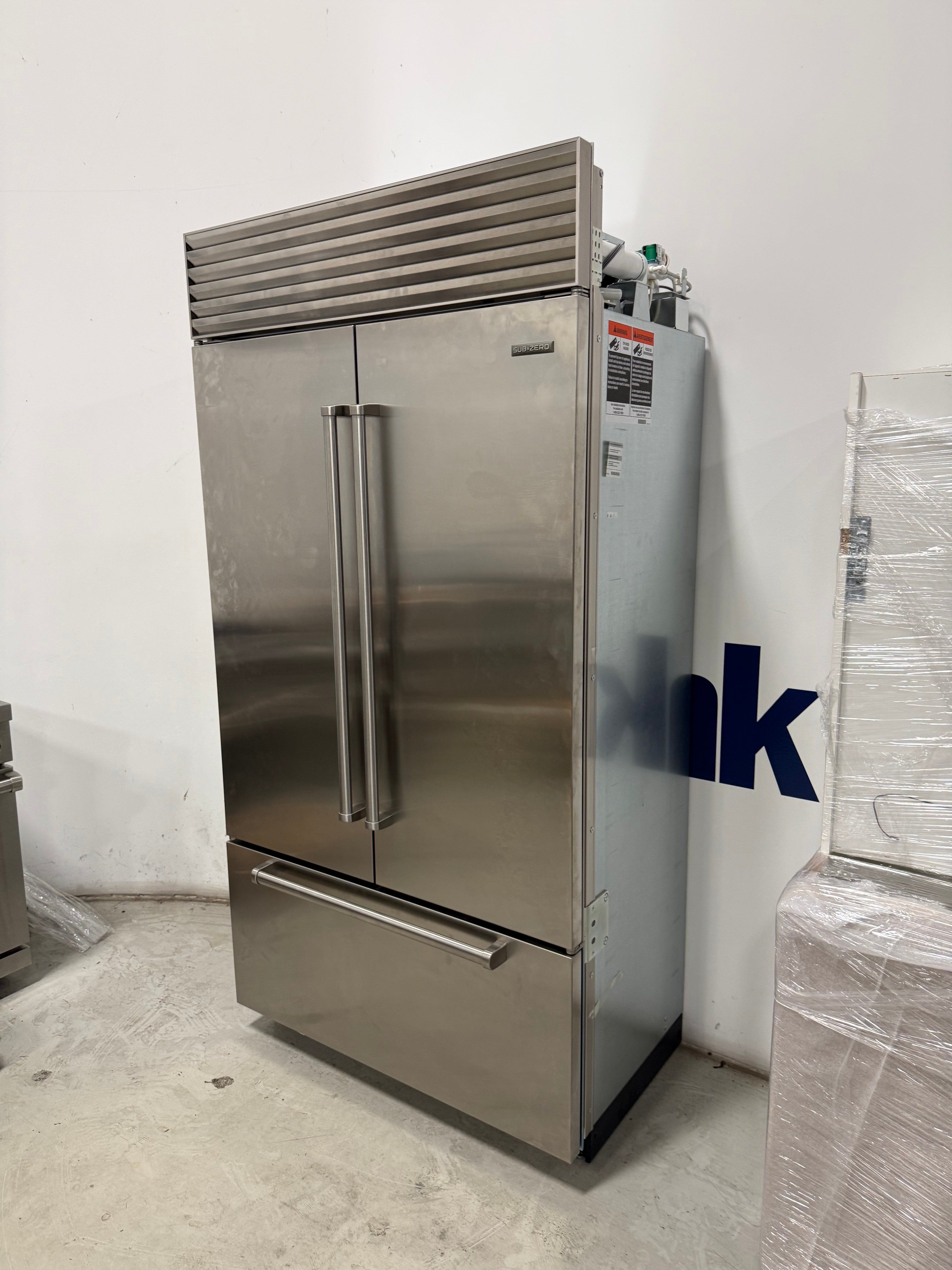 Sub-Zero BI-42UFDID/S/PH 42 inch built-in French door refrigerator stainless steel