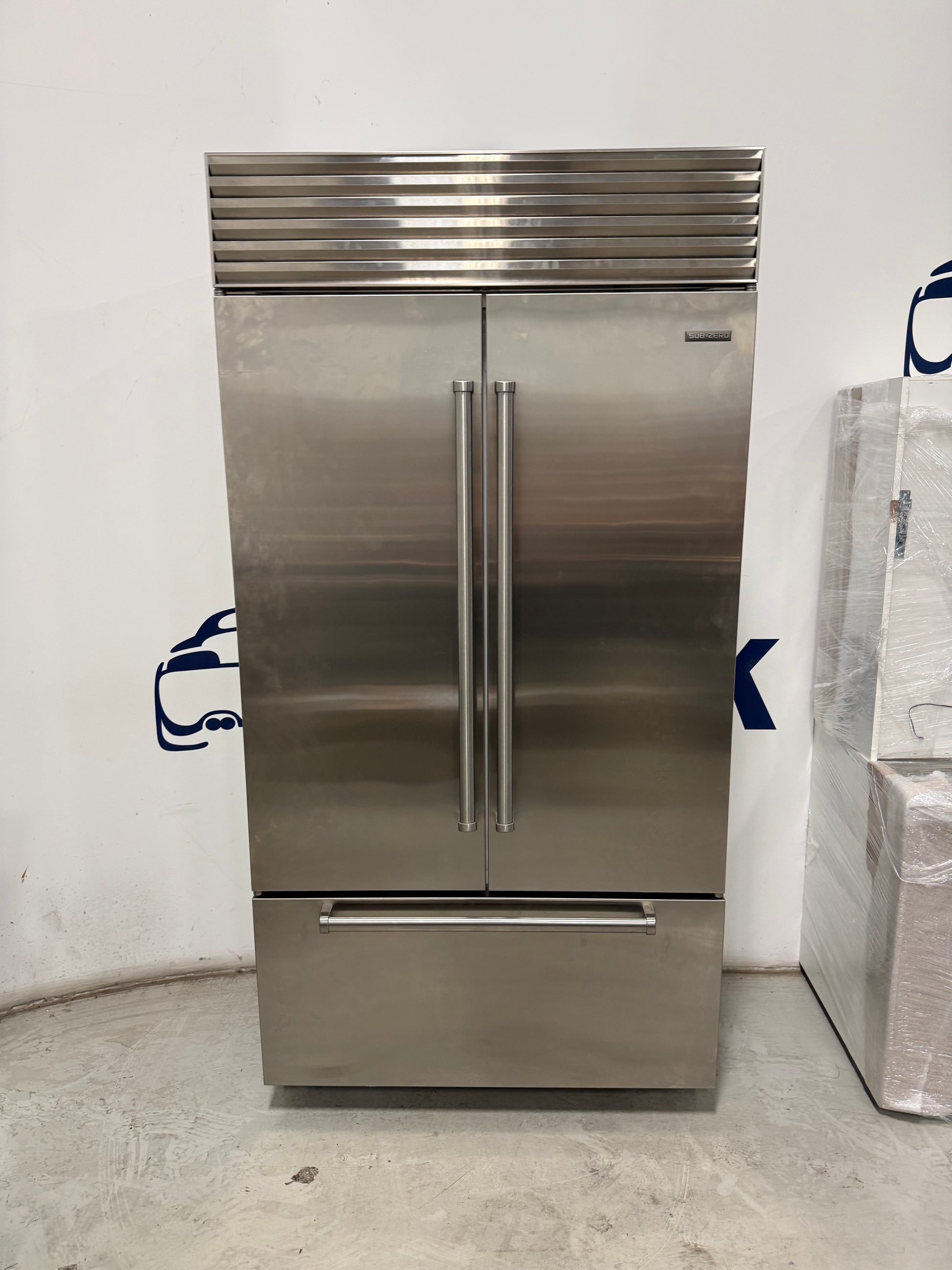 Luxury 42 inch built-in counter depth refrigerator with pro handles by Sub-Zero