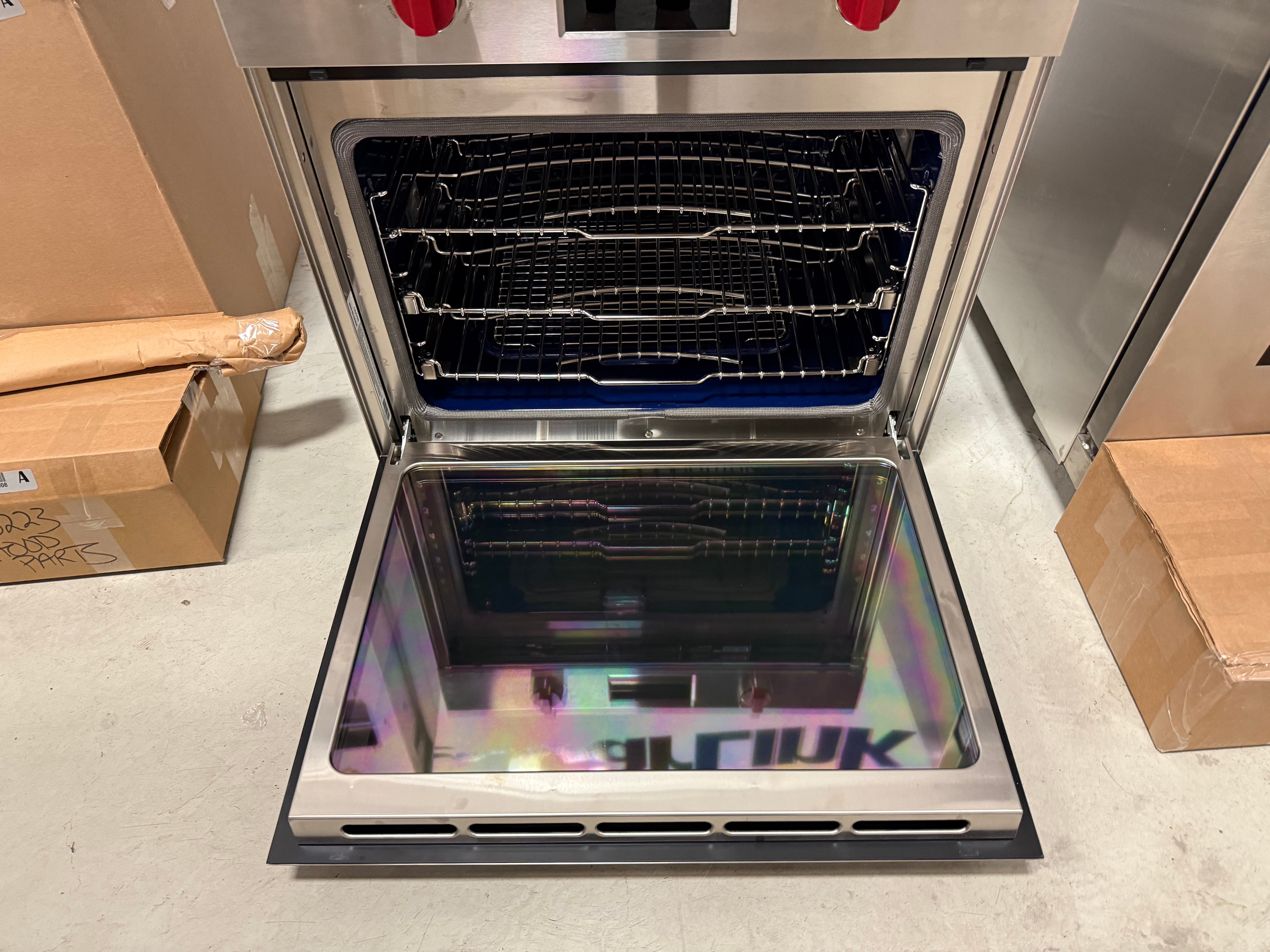 Wolf Certified SO30PM/S/PH 30" Stainless Steel Single Electric Wall Oven