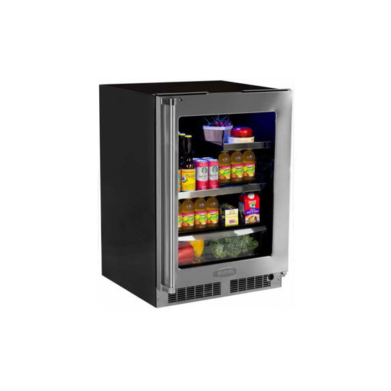 Marvel MP24BRG3RS 24" Stainless Steel Built-In Undercounter Refrigerator